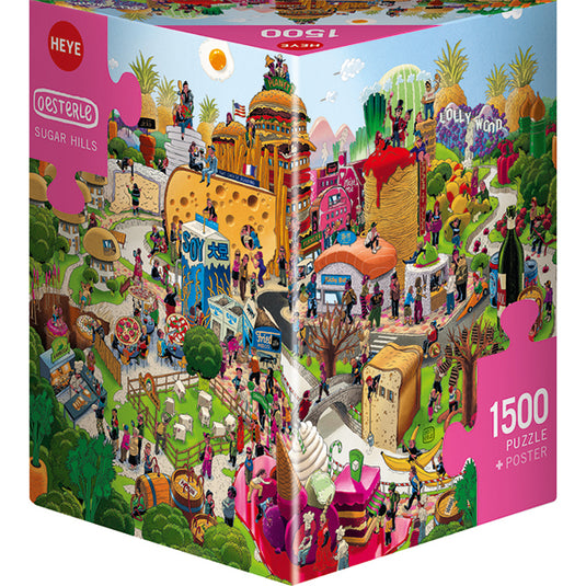Sugar Hills 1500 Piece Jigsaw Puzzle by Heye - 1