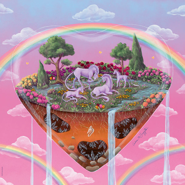 Tiny Worlds - The Unicorns 1000 Piece Jigsaw Puzzle by Heye