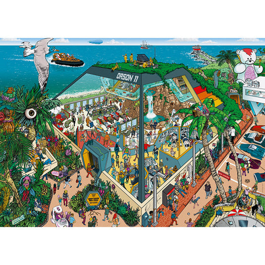 Beauty Center 1000 Piece Jigsaw Puzzle by Heye