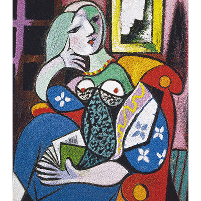 Woman with a Book (Picasso) 1000 Piece Jigsaw Puzzle by Piatnik - 2