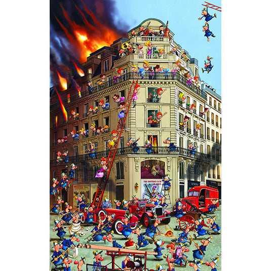 Firemen 1000 Piece Jigsaw Puzzle by Piatnik - 2