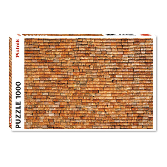 Corks 1000 Piece Jigsaw Puzzle by Piatnik - 1