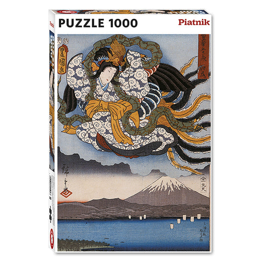 Amaterasu (Hiroshige) 1000 Piece Jigsaw Puzzle by Piatnik - 1