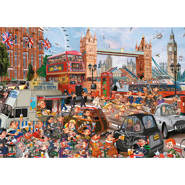 London 1000 Piece Jigsaw Puzzle by Piatnik