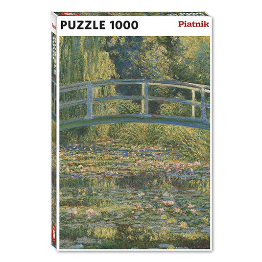 Waterlily Pond (Monet) 1000 Piece Jigsaw Puzzle by Piatnik - 1