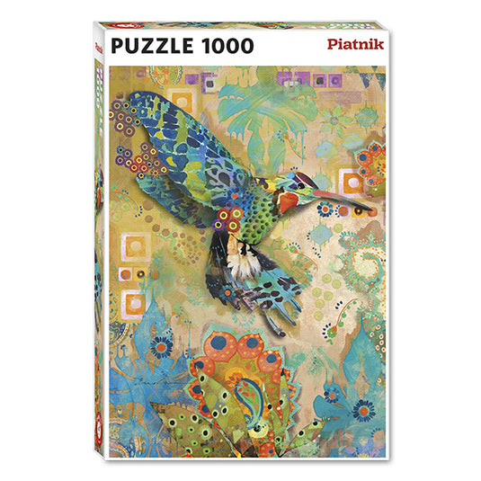 Hummingbird 1000 Piece Jigsaw Puzzle by Piatnik - 1