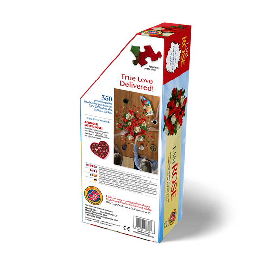 I Am Rose 350 Piece Puzzle by Madd Capp Box Back