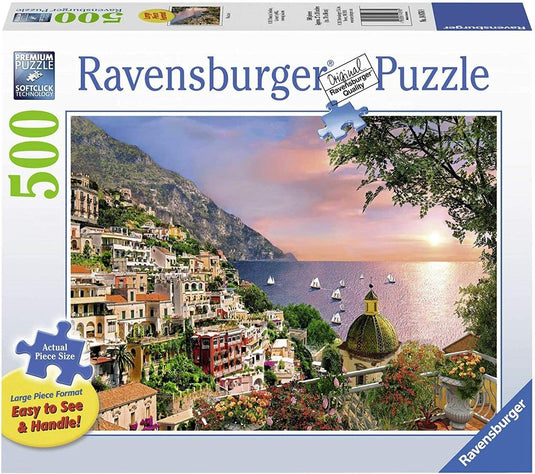 Positano Large Format 500 Piece Jigsaw Puzzle by Ravensburger