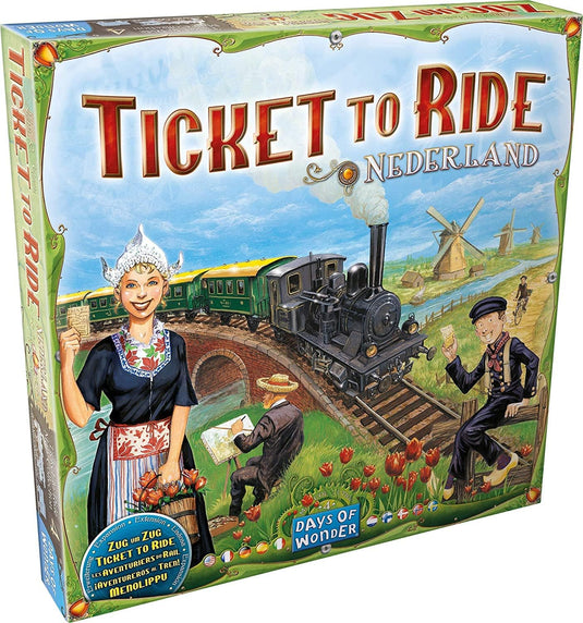 Ticket To Ride: Map #4 Nederland Board Game Expansion by Days Of Wonder