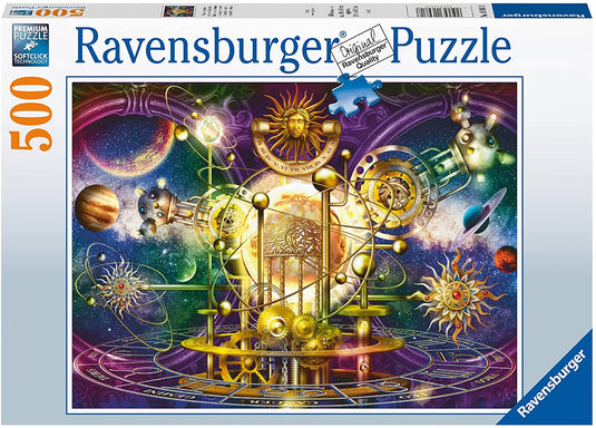 Golden Solar System 500 Piece Jigsaw Puzzle by Ravensburger - 2