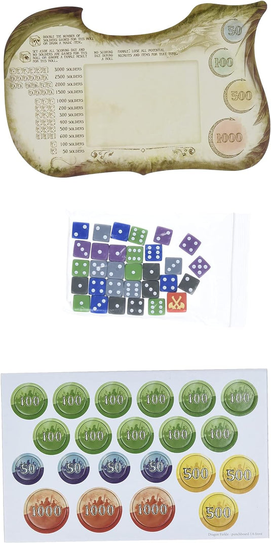 Dragon Farkle Board Game by Z-Man Games