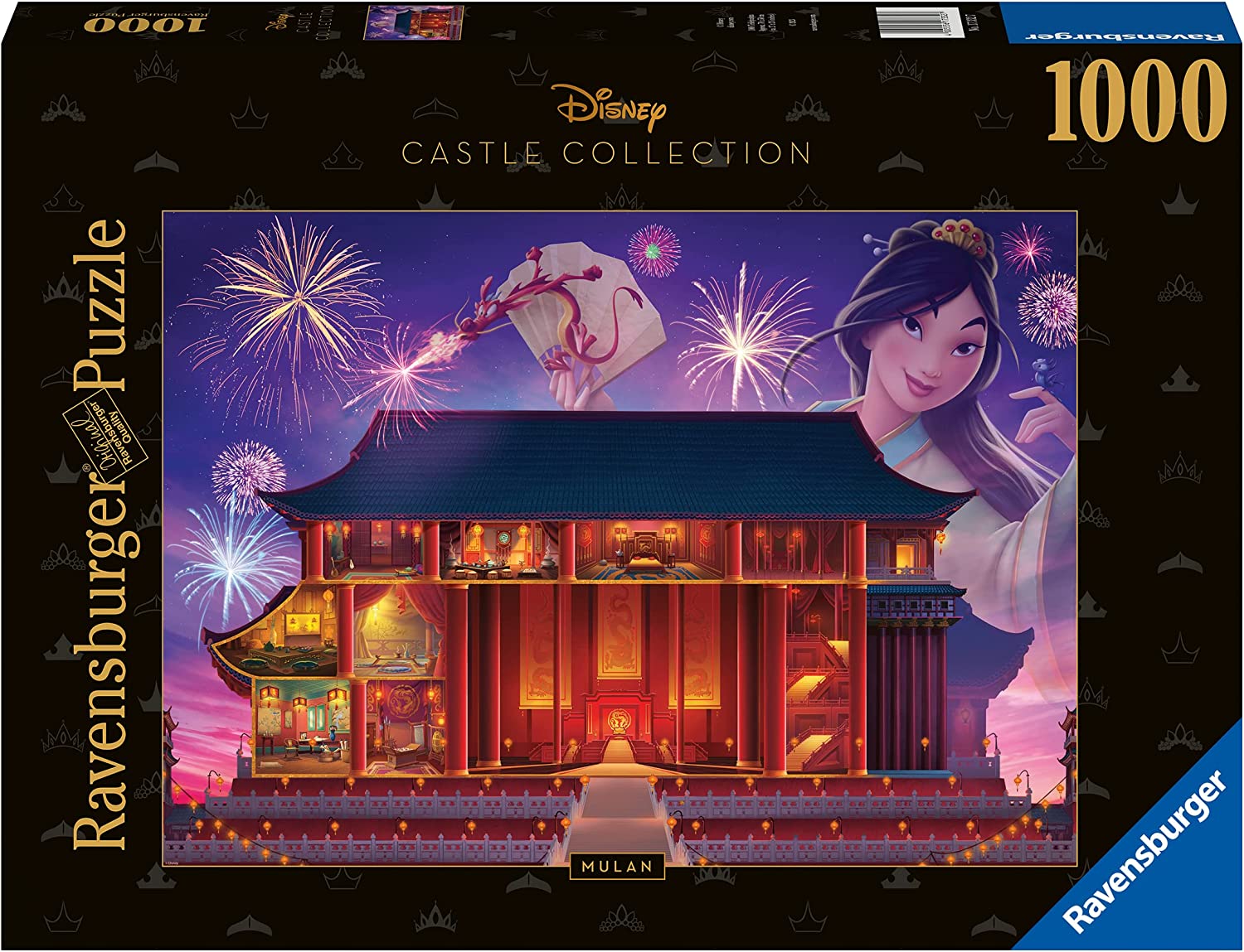 Disney: Mulan Castle 1000 Piece Jigsaw Puzzle by Ravensburger