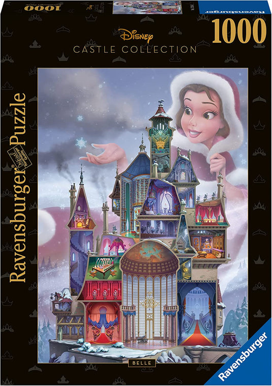 Disney: Belle Castle 1000 Piece Jigsaw Puzzle by Ravensburger - 2