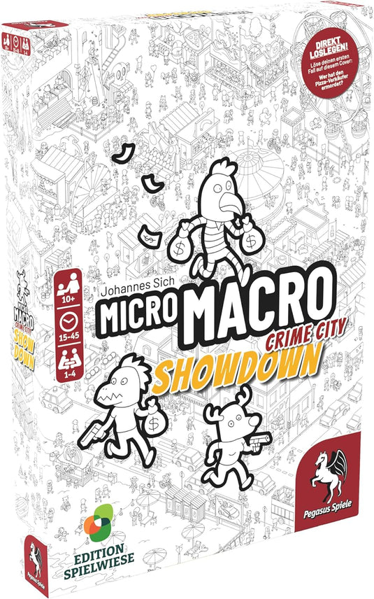 MicroMacro: Crime City – Showdown Board Game by Pegasus Spiele