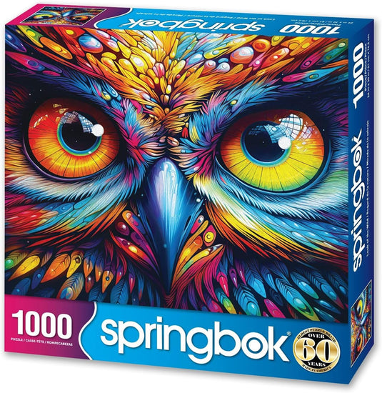 Look of the Wild 1000 Piece Jigsaw Puzzle by Springbok - 1