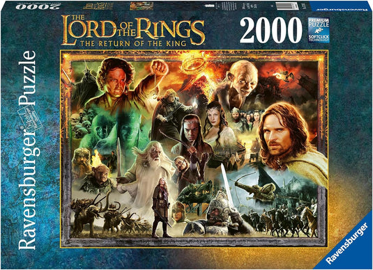Lord of the Rings: Return of The King 2000 Piece Jigsaw Puzzle by Ravensburger - 2