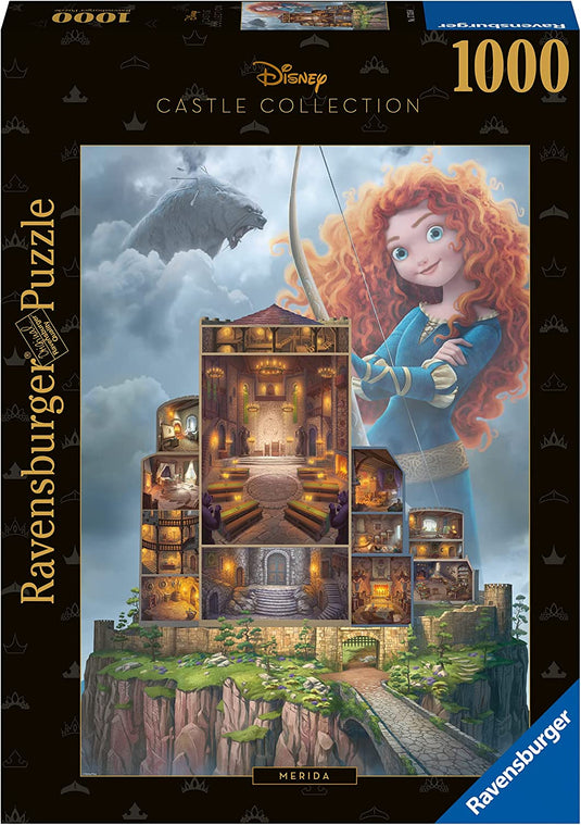 Disney: Merida Castle 1000 Piece Jigsaw Puzzle by Ravensburger - 2