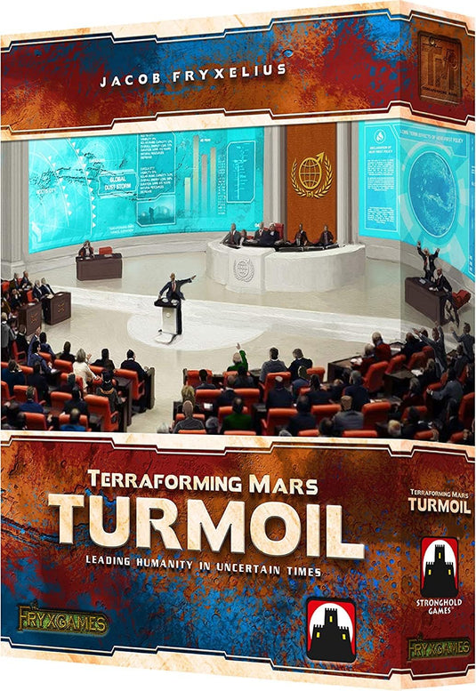 Terraforming Mars: Turmoil Board Game Expansion by Stronghold Games