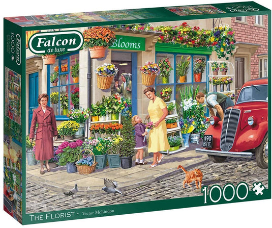 The Florist 500 Piece Jigsaw Puzzle by Falcon - 1