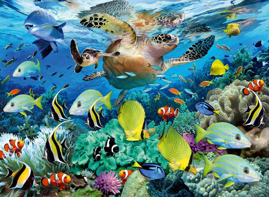 Underwater Paradise 150 Piece XXL Jigsaw Puzzle by Ravensburger - 1