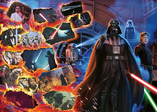 Star Wars: Villainous Darth Vader 1000 Piece Jigsaw Puzzle by Ravensburger - 1