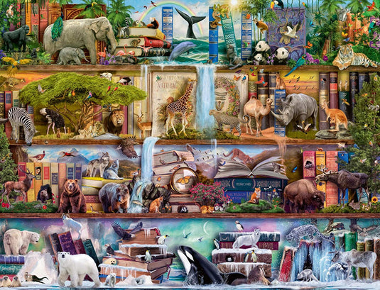 Amazing Animal Kingdom 2000 Piece Jigsaw Puzzle by Ravensburger - 1