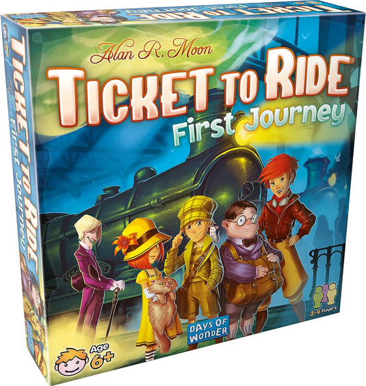 Ticket To Ride: First Journey Board Game by Days Of Wonder