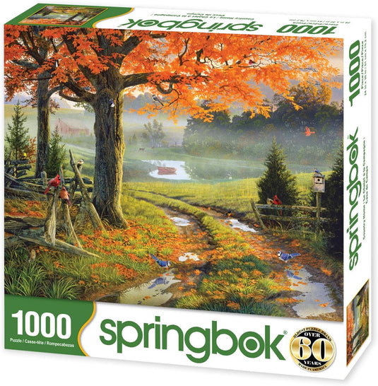 Country Home 1000 Piece Jigsaw Puzzle by Springbok - 1