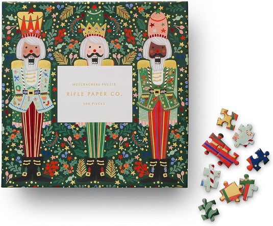 Nutcracker Brigade 500 Piece Jigsaw Puzzle by Rifle Paper Co