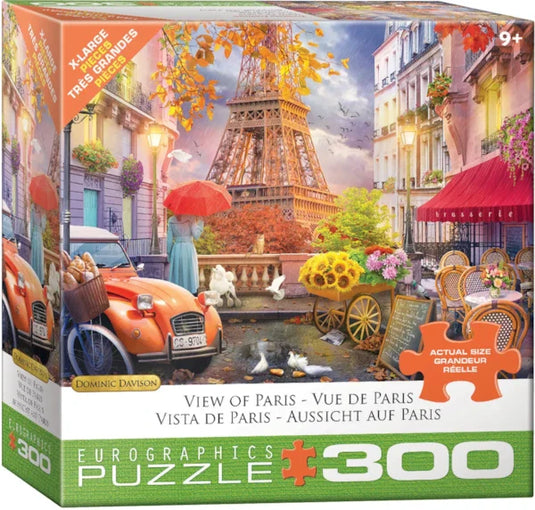 View of Paris 300 Piece Jigsaw Puzzle by Eurographics - 1