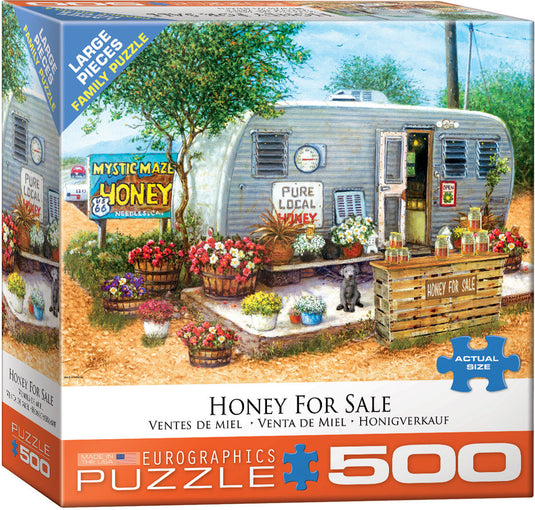 Honey for Sale 500 Piece Jigsaw Puzzle by Eurographics - 1