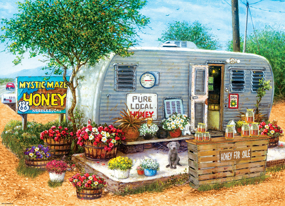 Honey for Sale 500 Piece Jigsaw Puzzle by Eurographics