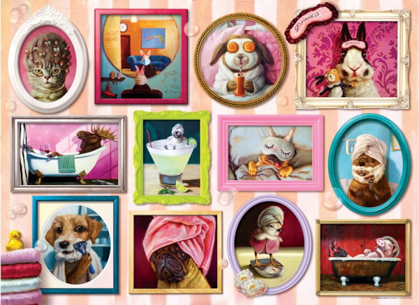 A day at the Spa 500 Piece Jigsaw Puzzle by Eurographics