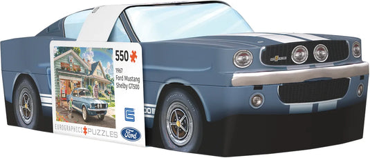 1967 Ford Mustand Shelby GT500 550 Piece Tin Jigsaw Puzzle by Eurographics