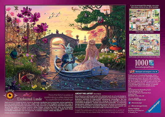 Look & Find No 1: Enchanted Lands 1000 Piece Jigsaw Puzzle by Ravensburger - 2