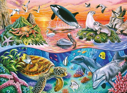 Underwater 100 Piece XXL Jigsaw Puzzle by Ravensburger - 1