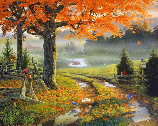 Country Home 1000 Piece Jigsaw Puzzle by Springbok - 2
