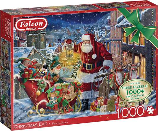 Christmas Eve 1000 Piece Jigsaw Puzzle by Falcon