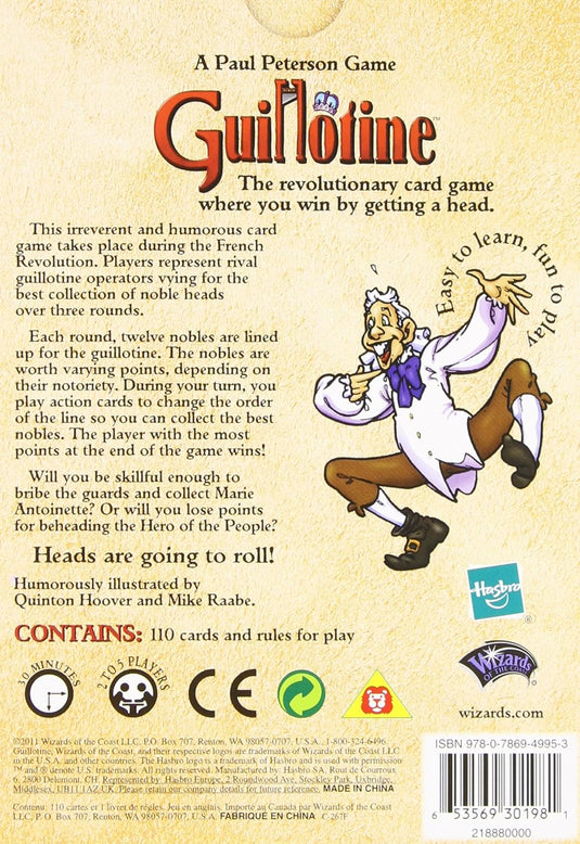 Guillotine Board Game by Wizards of the Coast