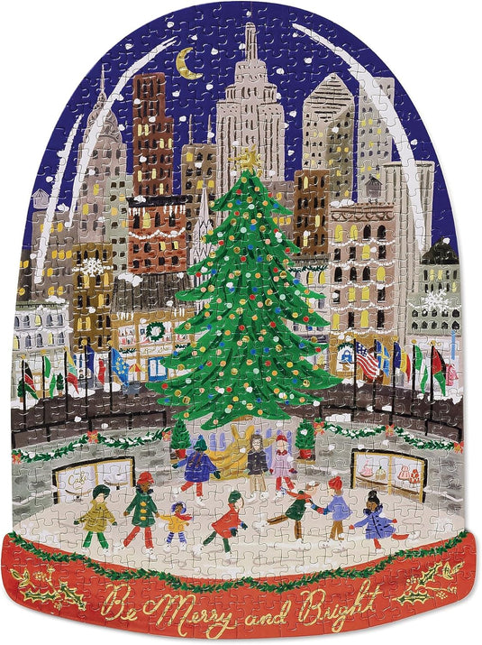 Holidays on Ice 500 Piece Jigsaw Puzzle by Rifle Paper Co