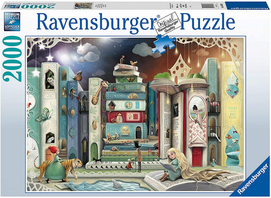 Novel Avenue 2000 Piece Jigsaw Puzzle by Ravensburger - 2
