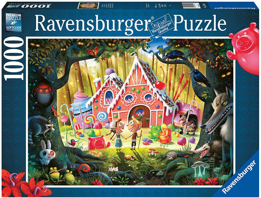 Hansel & Gretel Beware 1000 Piece Jigsaw Puzzle by Ravensburger