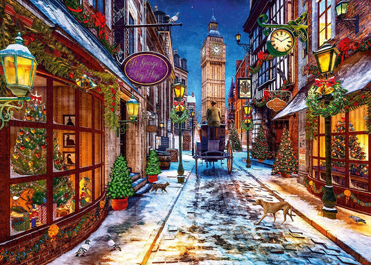 Christmastime 1000 Piece Jigsaw Puzzle by Ravensburger - 1