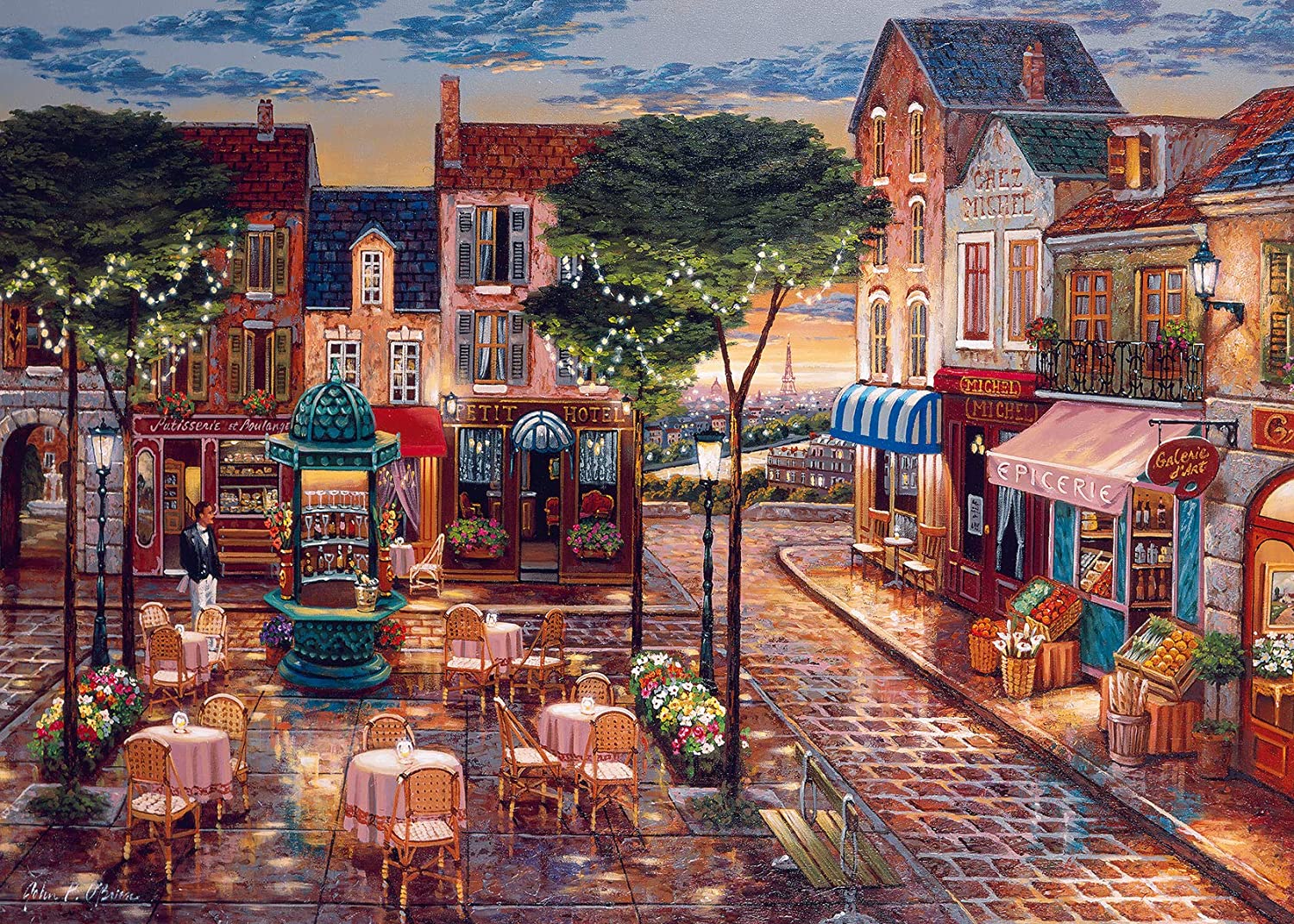 Paris Impressions 1000 Piece Jigsaw Puzzle by Ravensburger