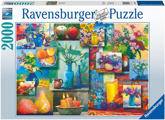 Still Life Beauty 2000 Piece Jigsaw Puzzle by Ravensburger - 2