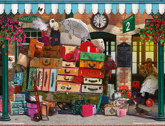 Travelling Light 2000 Piece Jigsaw Puzzle by Ravensburger - 1