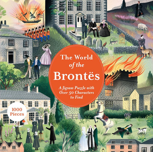 The World of The Brontes 1000 Piece Jigsaw Puzzle - 1