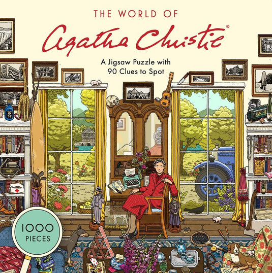 The World of Agatha Christie 1000 Piece Jigsaw Puzzle - 1