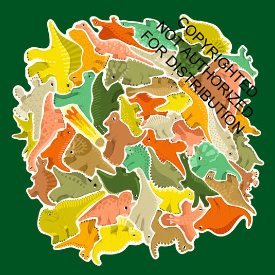 Dino Dash 49 Piece Shaped Jigsaw Puzzle - 2