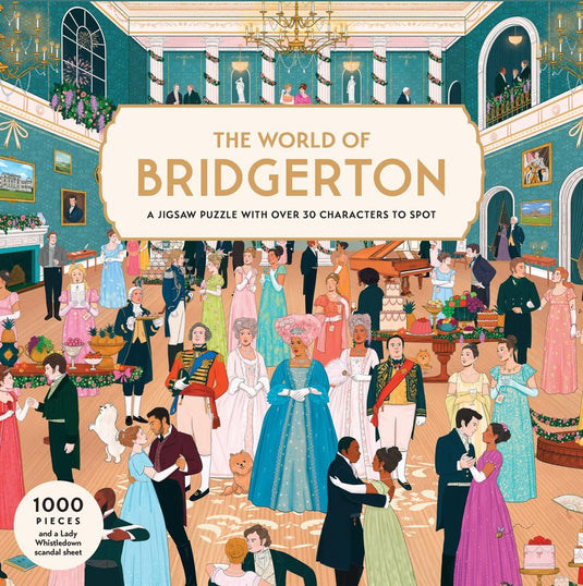 The World of Bridgerton 1000 Piece Jigsaw Puzzle - 1